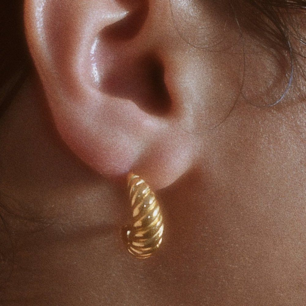 * SOLD OUT*  Medium Croissant Earring